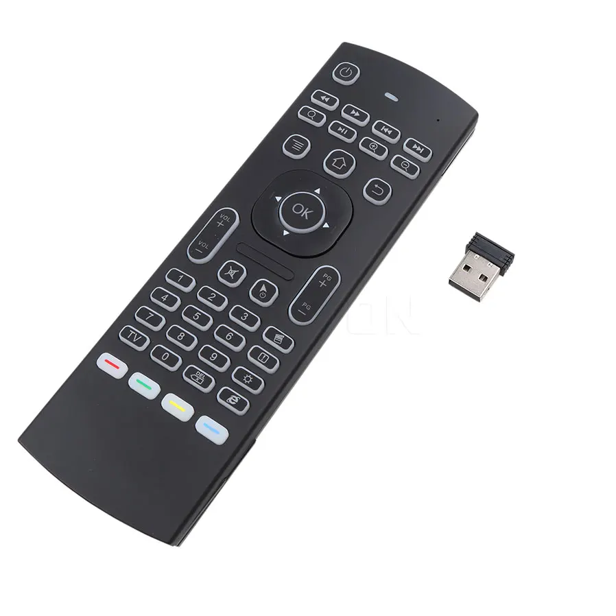 MX3 2.4GHz Air Mouse Wireless Keyboard Remote Voice Control For TV BOX PC MZUS 