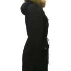 Coat Coats Padding Coat With Fur Hood Womens Detachable Hooded Plus Size Coats Winter Warm Fleece Fur Parka