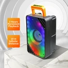 Full Wholesale High Quality Altavoz Private Model Full Panel Lighting Effect With Microphone For Family Party Speaker