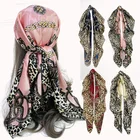 Scarf Hot Selling Hijab Scarf New Style Silk Scarf Fashion Leopard Print Scarves