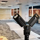 Heavy Duty Aluminum Portable Tripod Light IPX4 Work Light Tripod
