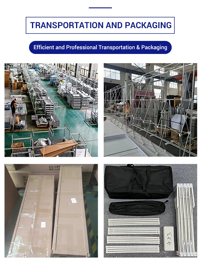 High Quality Custom Lightbox Backdrop Stand Pop up Banner LED Light Foldable Display Stand H3c12a0248a6c4148803476c9acb13fa1b