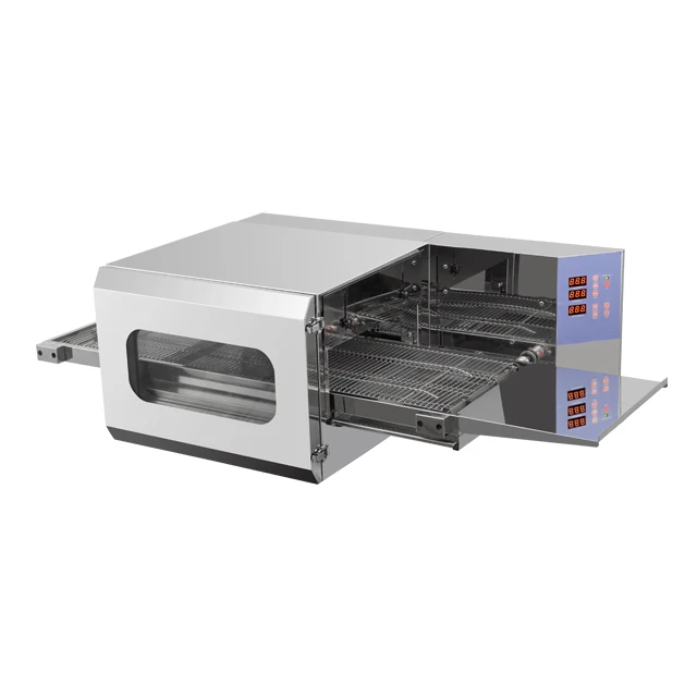 Horno De Pizza Eléctrico O De Gas De Acero Inoxidable Comercial - Buy Cinta  Transportadora Horno De Pizza,Gas De Horno De Pizza,Eléctrico Cinta  Transportadora Horno De Pizza Product on Alibaba.com