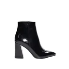 Women Wholesale Ladies Fashion Leather High Heel Ankle Women Glitter Boots With Zip
