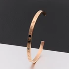 Jewelry Bangle Hot Sell Inspire Jewelry Women Statement Bracelet Lastest Numeral Cuff Bangle