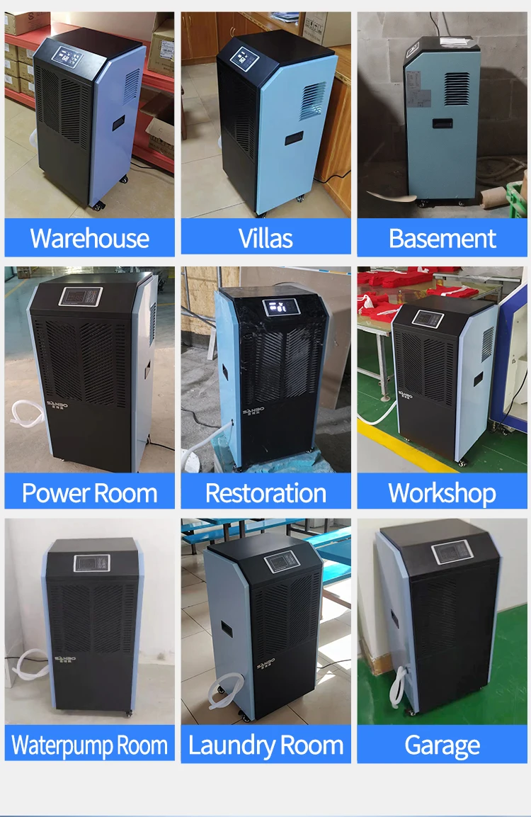 Industrial Dehumidifier, 220V, 138L/D - detail 4