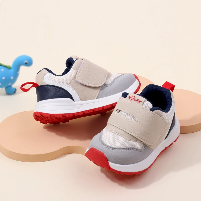 High Quality Unisex Toddler Sport Shoes for Boys Girls Light Weight Breathable Anti-Slip Flat Design-for Summer Spring Autumn manufacture