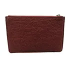 Leather Clutch Eco Friendly Pinatex Pineapple Leather Vegan Clutch Pouch Handbag Ladies Womens