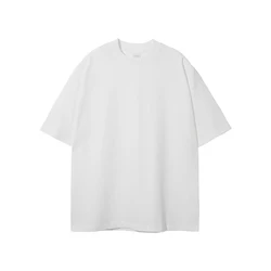 Design 385 Gsm High Quality Heavyweight Washed Drop Shoulder Plus Size Men's Vintage T-shirt