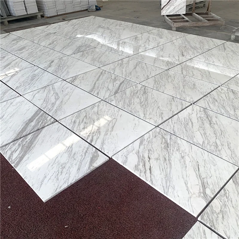 product wholesale greece import hot selling volakas white marble floor tiles for hotel decoration-1