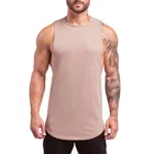 Shirt Men's Custom Logo Muscle Gym Workout Shirt Bodybuilding Sport Running Tank Tops