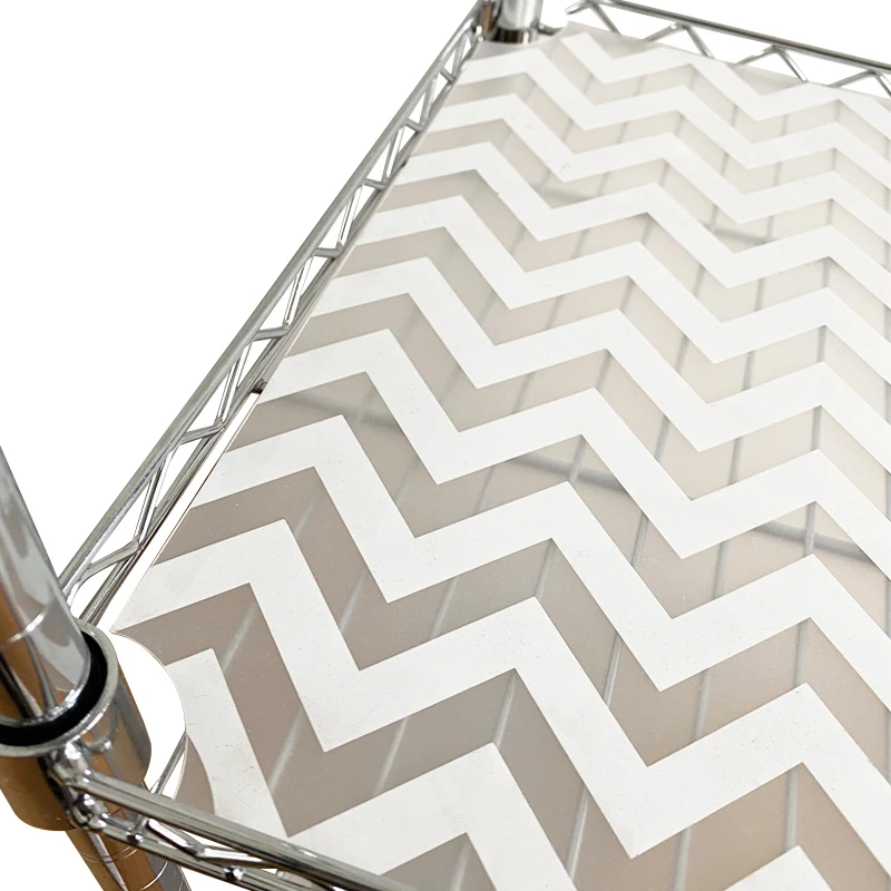 PP Eco-friendly Wire Shelf Liners Non-slip Drawer Liners for Household Food Grade