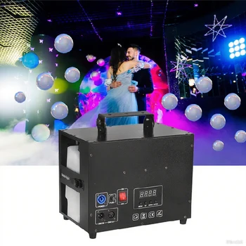 New Arrival Fog Bubble Machine 600W Wireless Remote Control DMX512 Bubble Smoke Machine for Party Wedding