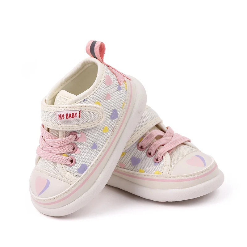 New arrival casual kids toddler sport shoes baby prewalker unisex shoes sneakers details