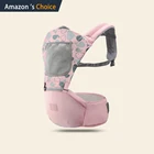 Infant In For Infant With Hip Seat 2 In 1 Breathable Hands Free Multifunction Baby Carrier/