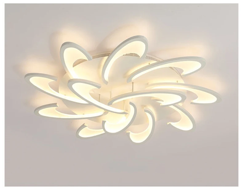 Contemporary Style LED Ceiling Lamp Acrylic Aluminum Ceiling Lights Lighting