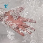 Lace Sales Excellent Embroidered Lace Fabric Applique Sequin Patch Embroidery