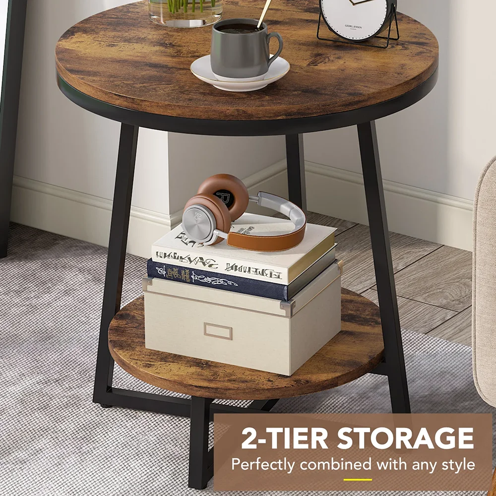 Modern 23.62'' Tall Frame End Table Side Table for Home Dining Bedroom Kitchen Outdoor-Versatile Living Room Furniture manufacture