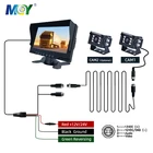 Truck Dvr Camera 1080p CVBS 24v Rear View Gps Tracking Dvr System Set Security Reverse Heavy Duty Truck Camera