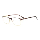 Metal Frames Metal Metal Optical Frames Custom Logo Men Women Metal Clear Optical Frames