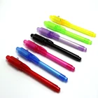 Pen Light Up Pen Custom Logo Writing Secret Magical Reactive Invisible Ink Spy Pen With Uv Light