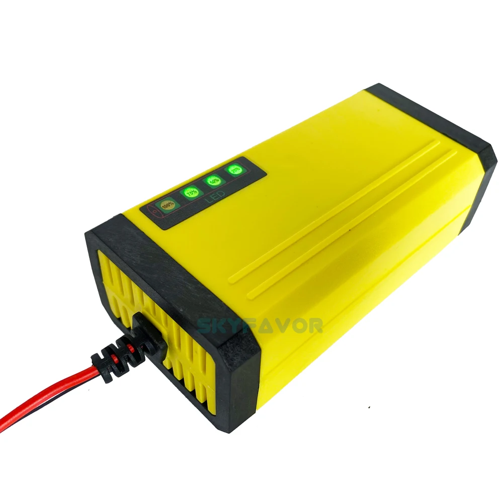 Fast delivery 12V battery charger 12V 2A smart automatic 12 volt gel agm vrla lead acid motorcycle car battery charger