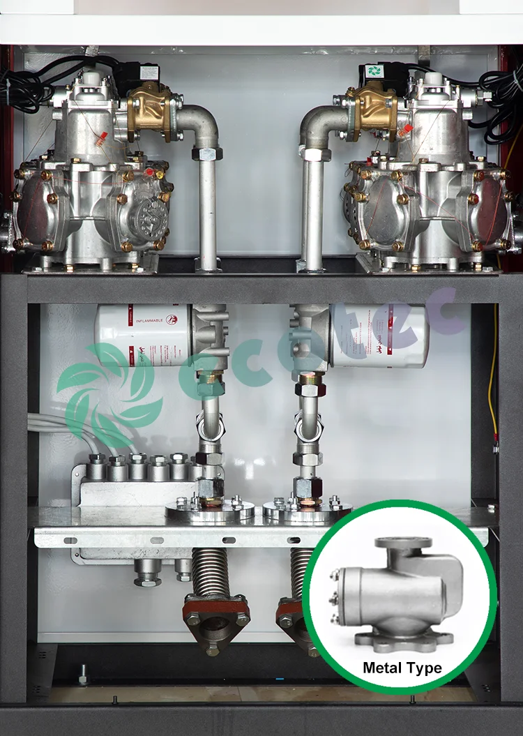 Ecotec Smart Fuel Dispenser And Two Nozzle Lpg Dispenser For Gas