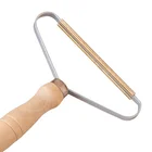 Remover Remover Fabric Shaver Portable Manual Compact Fabric Shaver Tool Wood Handle Lint Hair Remover