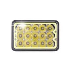 15 Leds Angel Color 15 Leds Square Head Lamp 4x6" Truck 5 Inch Headlight