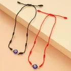 Factory Directly Supply 7 Knot Evil Eye Lucky Red String Woven Bracelet