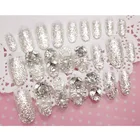 Nail Stickers Fake Nails Designer Nail Designs Popular Special Diamonds Finger Nail Stickers New Designs Paillette Fake Nails
