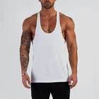 Stringer Manufacturer Custom Logo Gym Fitness Men Bodybuilding Stringer Tank Top