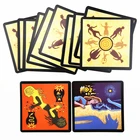 Poker Game Custom Matte Black Poker Card Game Trading PVC Marriage Yoga Card Game