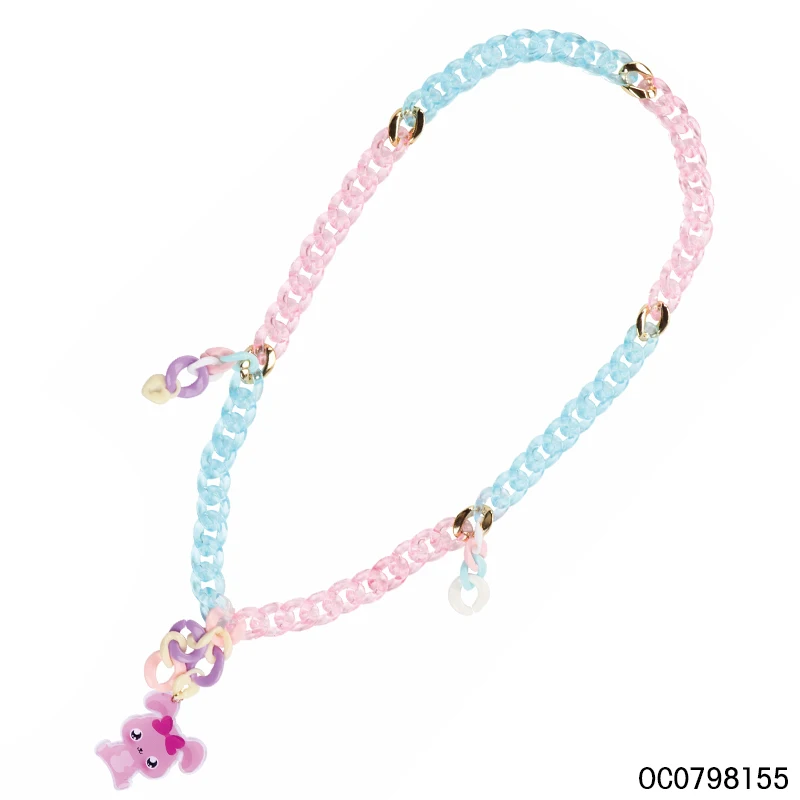 Bling beads bracelet making kit for kids girls jewelry diy charm