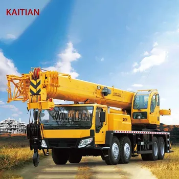 Kaitian Brand Qy70K-I Telescopic Boom Electric Hydraulic Crane Truck Mounted Crane Price