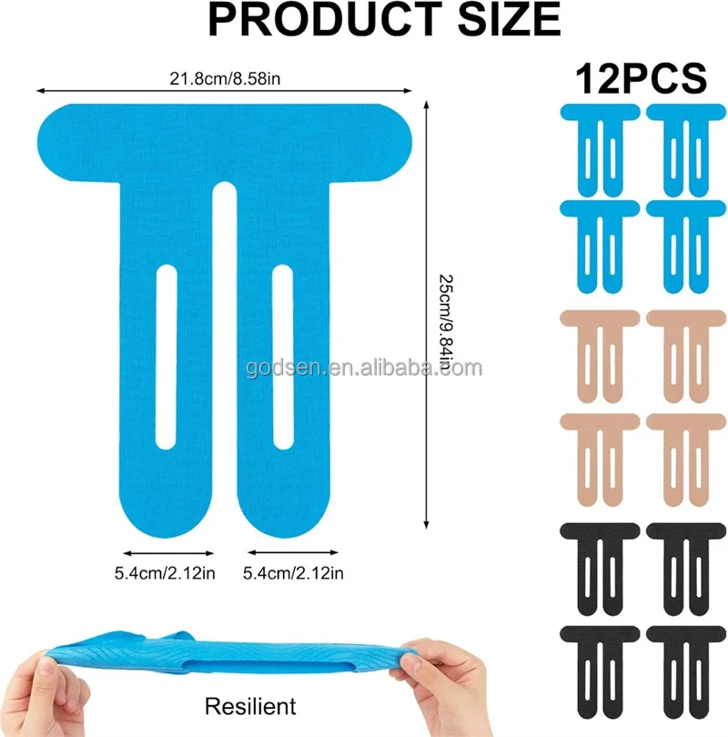 2025 Hot Selling Rodilleras Easy to Use Sport Protect Tape Muscle Knee Tape