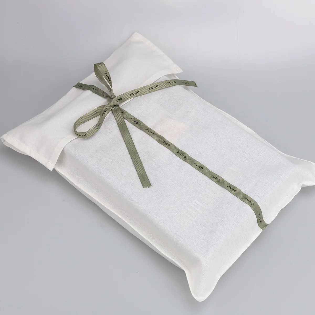 Custom Logo Printing Ribbon Cotton Envelope Pillow Clothes Pouch Organic Muslin Envelope Dust Pouch Bag