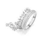 925 High Quality 925 Sterling Silver Ladies Personalized Jewelry Customized Ring Multilayer Chain Charm Tassel Ring