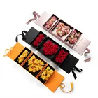Box Boxes Romantic Cake Rose Packaging Folding Paper Box With Ribbon Gift Boxes