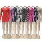 Pajama 2020 Fall Women Long Sleeve Full Onesie Pajama Sexy Print Designer Sleepwear Adult Onesie