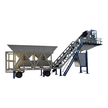 hzs50/70 mobile mini small concrete mixing batching ready mix for hire plant supplier price for sale