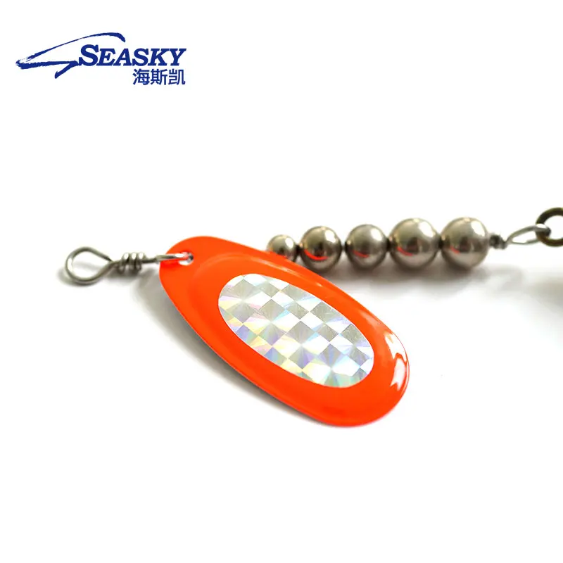 19g Seasky Spinner Bait Musky Metal Spoon Fishing Lure Ocean Beach Salt