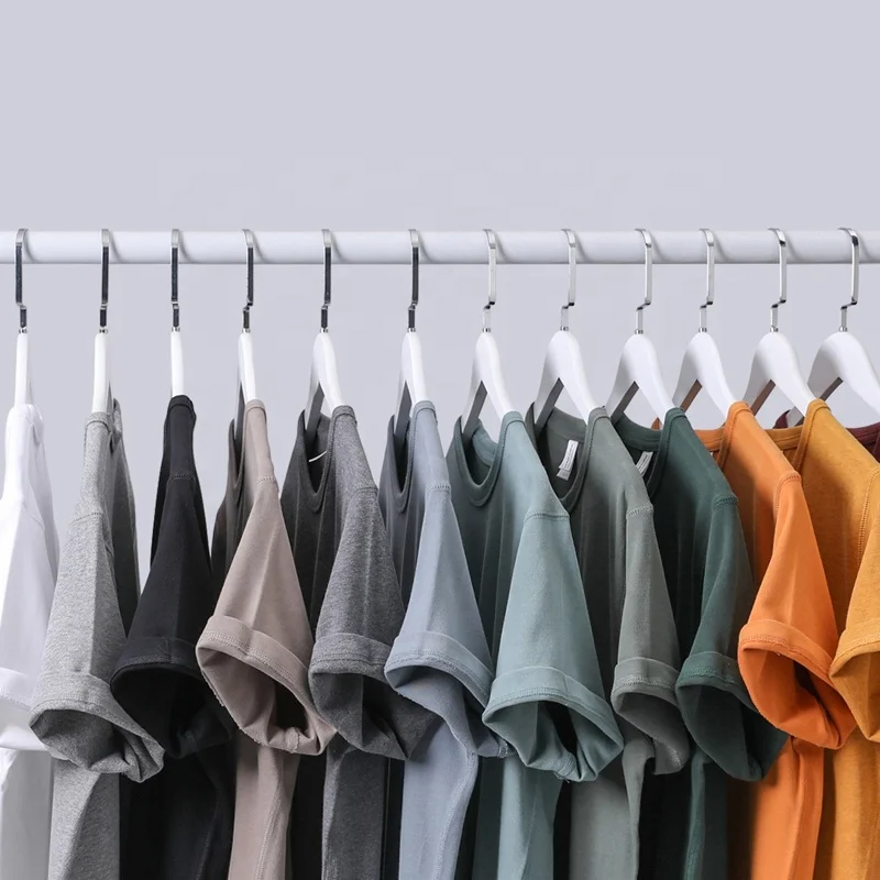 New Design Luxury Quality 100% Cotton Loose Fit Little Drop Shoulder Custom Brand Plain Men T Shirt Oversized
