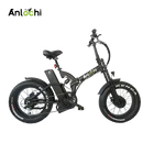 Electric Bike ANLOCHI High Quality New Model 20 Inch Fat Tire Foldable Beach Ebike Dual Motor Electric Bike For Adult