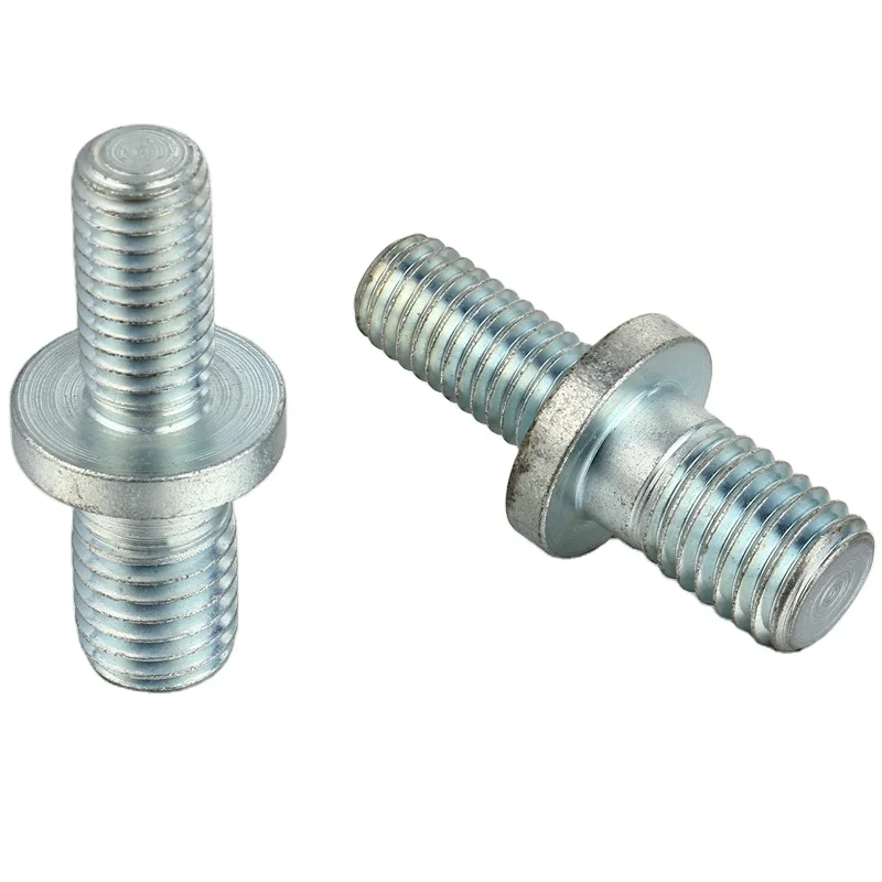 Special CNC Turning Double End Threaded Bolt With Spacer factory