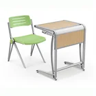Seat School Desks Chairs Single Seat Double Seat School Classroom Desk And Chair