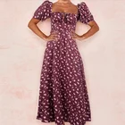 Casual Dress Casual Casual Dresses Women Clothes Latest Fashion Women Long Elegant Floral Casual Dress