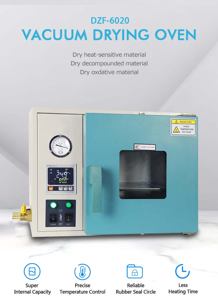 CE Certified Electric Motor Silica Gel Drying Oven for Laboratory