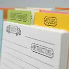 Box Boxes Tin Metal Eco Friendly Kitchen Food Recipe Box With Cards And Dividers For Gift