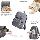 Baby Bag Baby Bag Diaper Backpack High Quality Luxury Sublimation Baby Lequeen Diaper Bag Backpack